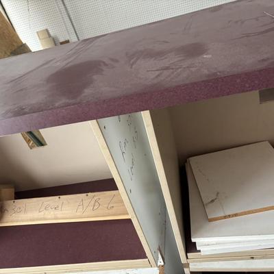 Set of Cabinets with Countertop