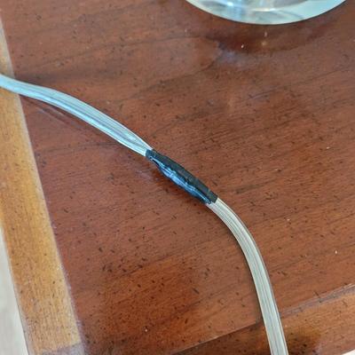 Two Stacked Crystal Ball Lamps (PB-EL)