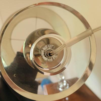 Two Stacked Crystal Ball Lamps (PB-EL)