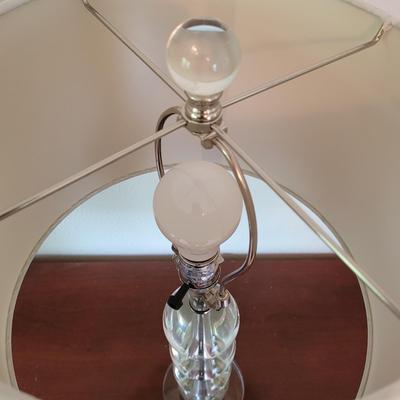 Two Stacked Crystal Ball Lamps (PB-EL)