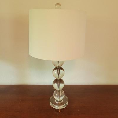 Two Stacked Crystal Ball Lamps (PB-EL)