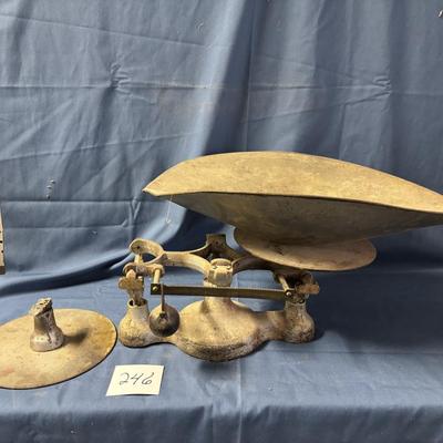Vintage Cast Iron Balance Scales