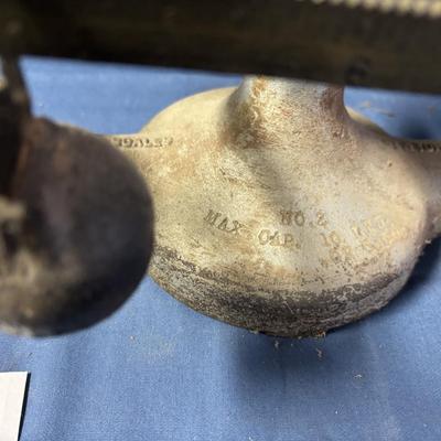 Vintage Cast Iron Balance Scales