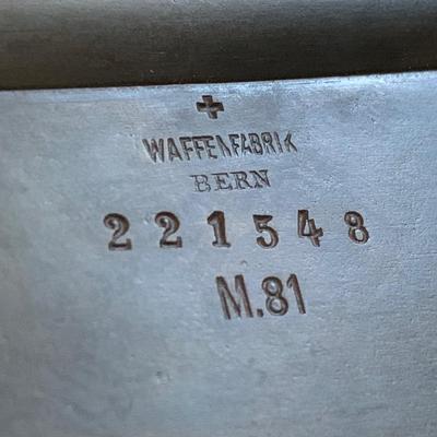 Waffinfabrik Bern M81