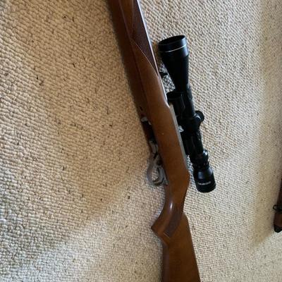 Ruger 10/22 with Tasco Scope & Manual