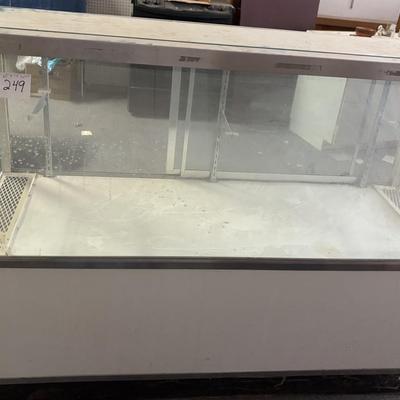 Vintage Cooler Display Case