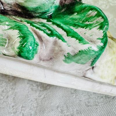 Italian Majolica Vegetable Tureen