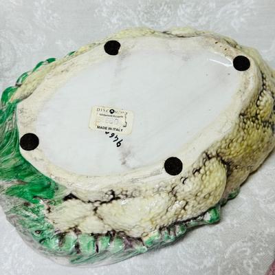 Italian Majolica Vegetable Tureen
