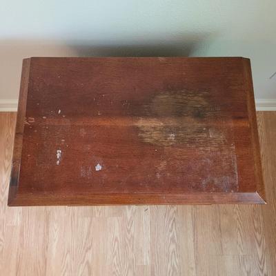 Two Drawer Wooden Night Stand (PB-EL)