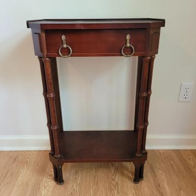 Bombay Style Cherry End Table (PB-EL)