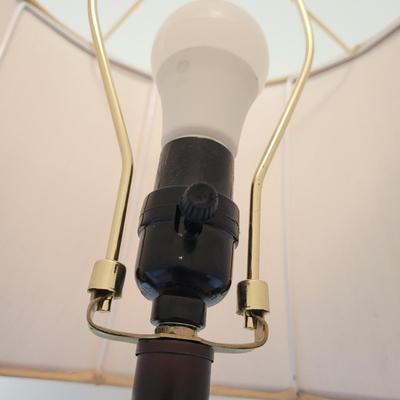 Turned Wood Floor Lamp (B2-EL)