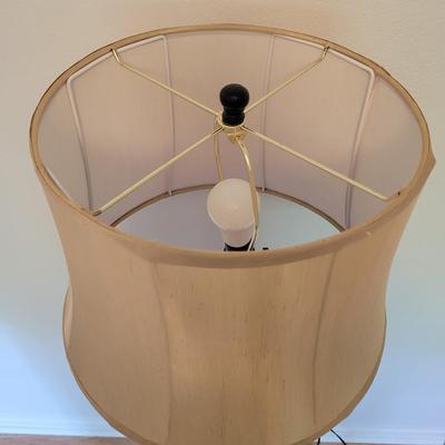 Turned Wood Floor Lamp (B2-EL)