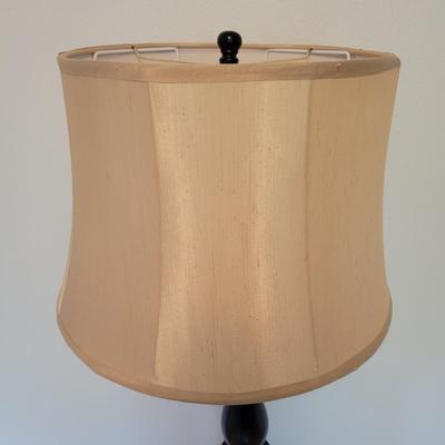 Turned Wood Floor Lamp (B2-EL)