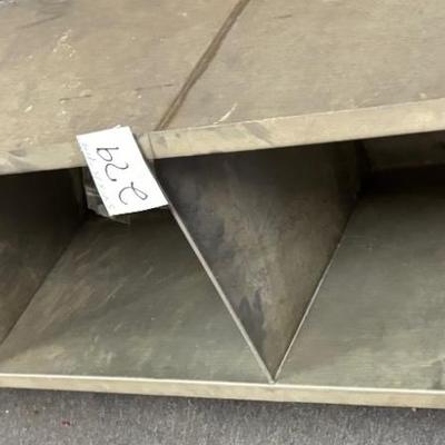 Metal 3 Hole Sink