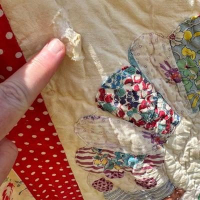 Old Patchwork Quilt