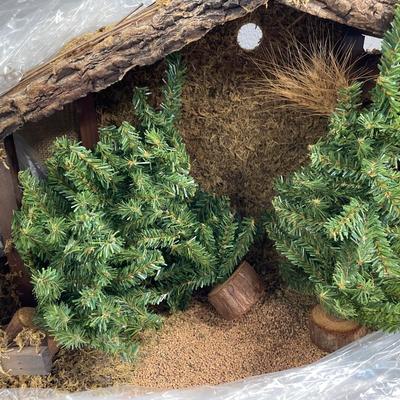 Porcelain Nativity scene