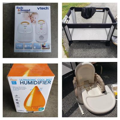 Two Graco Pack N Plays, vtech Digital Monitor, and More (G-KD)