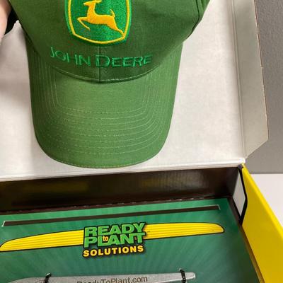John Deere hat in box