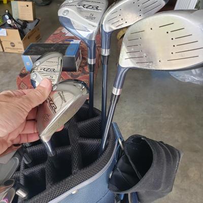 Ram Bag W/Memorial Series Clubs, Affinity Bag/RZR Burn Series Clubs (G-KD)