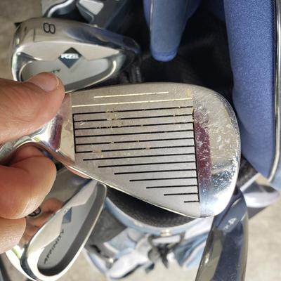Ram Bag W/Memorial Series Clubs, Affinity Bag/RZR Burn Series Clubs (G-KD)