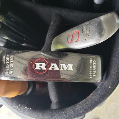 Ram Bag W/Memorial Series Clubs, Affinity Bag/RZR Burn Series Clubs (G-KD)