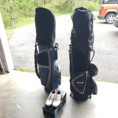 Ram Bag W/Memorial Series Clubs, Affinity Bag/RZR Burn Series Clubs (G-KD)