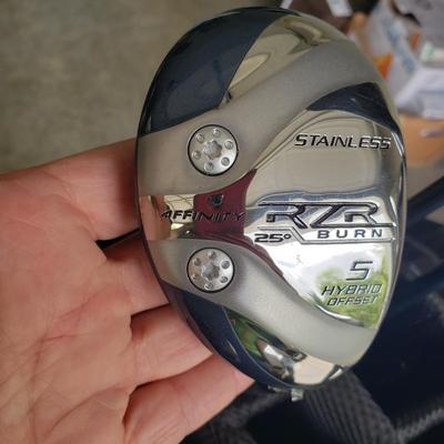 Ram Bag W/Memorial Series Clubs, Affinity Bag/RZR Burn Series Clubs (G-KD)