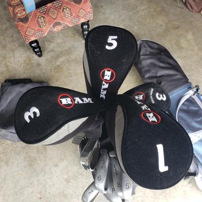 Ram Bag W/Memorial Series Clubs, Affinity Bag/RZR Burn Series Clubs (G-KD)