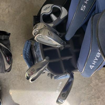 Ram Bag W/Memorial Series Clubs, Affinity Bag/RZR Burn Series Clubs (G-KD)