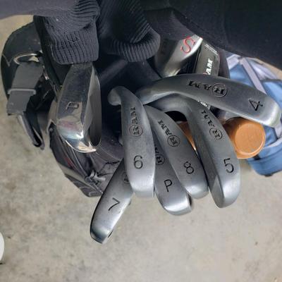 Ram Bag W/Memorial Series Clubs, Affinity Bag/RZR Burn Series Clubs (G-KD)