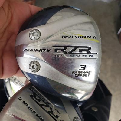 Ram Bag W/Memorial Series Clubs, Affinity Bag/RZR Burn Series Clubs (G-KD)