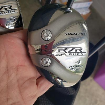 Ram Bag W/Memorial Series Clubs, Affinity Bag/RZR Burn Series Clubs (G-KD)