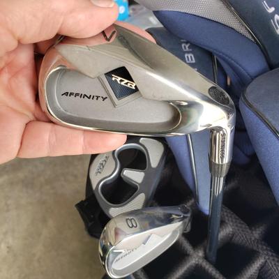 Ram Bag W/Memorial Series Clubs, Affinity Bag/RZR Burn Series Clubs (G-KD)