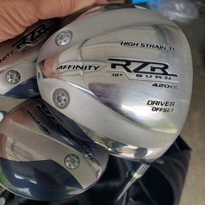Ram Bag W/Memorial Series Clubs, Affinity Bag/RZR Burn Series Clubs (G-KD)