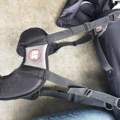 Ram Bag W/Memorial Series Clubs, Affinity Bag/RZR Burn Series Clubs (G-KD)