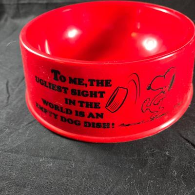 1970's Snoopy Collector Dog Bowl