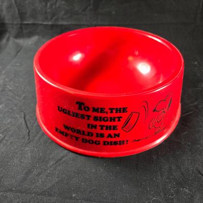 1970's Snoopy Collector Dog Bowl