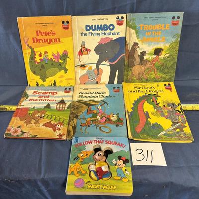 Vintage Disney Books