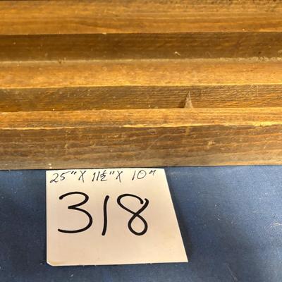 Wooden Storage Rack
