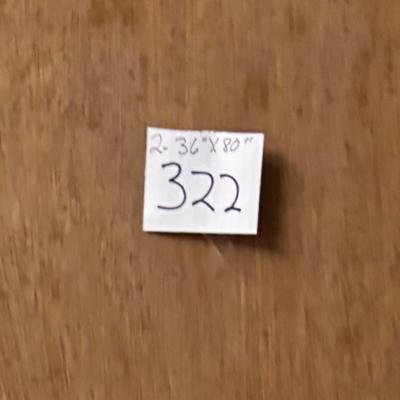 2 Hollow Closet Doors