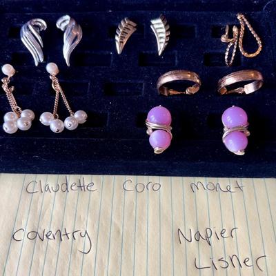 Big Lot Costume Jewelry Mostly Vintage, Some Signed