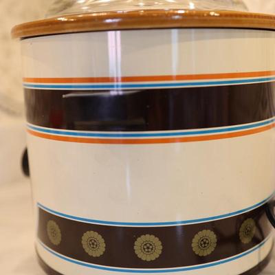 Vintage Rival Crock Pot Slow Cooker Stoneware
