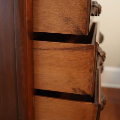 Victorian Walnut Chest of Drawers by Continental Furniture