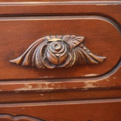 Victorian Walnut Chest of Drawers by Continental Furniture