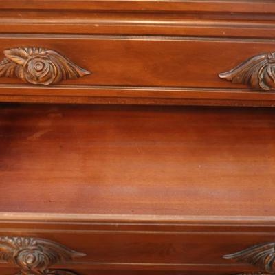 Victorian Walnut Chest of Drawers by Continental Furniture