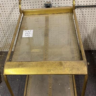 Vintage MCM Serving Cart