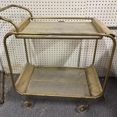 Vintage MCM Serving Cart