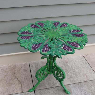 Iron Patio Table