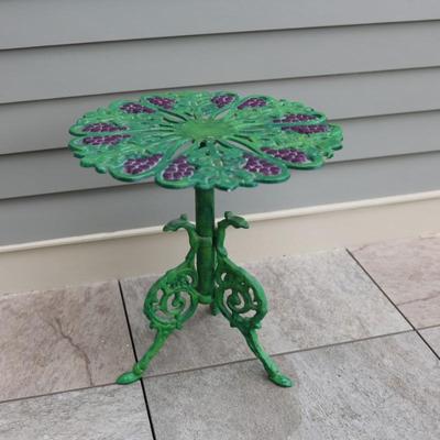 Iron Patio Table