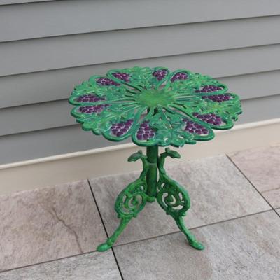 Iron Patio Table